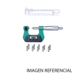 CALIBRE MICROMETRO ROSCA 60° D-25MM INSIZE (OF)