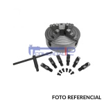 PLATO DE TORNO 16x400MM 4G (P/HUSILLO 125MM) INDEP. D=25.4MM MANTON