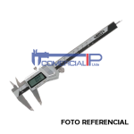 PIE DE METRO DIGITAL 6X150MM (ZINC ALLOY) INSIZE